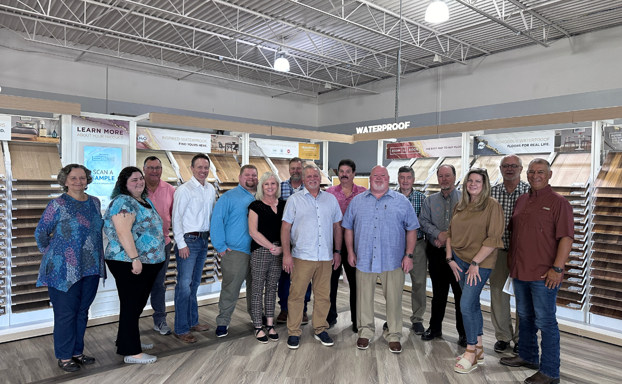 The Carpet One Floor & Home DFW team from both locations