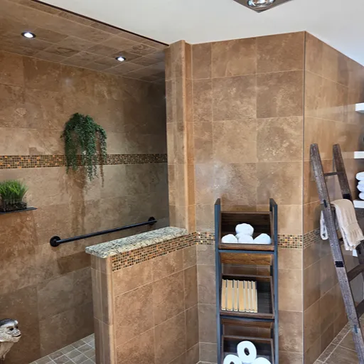 Walk-in shower and tile installation in DFW by Carpet One